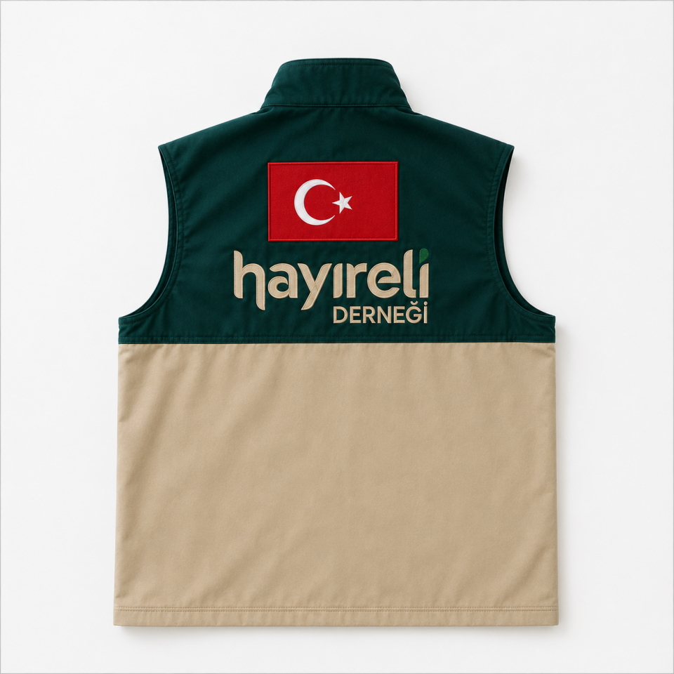 Yeşil Çok Amaçlı Safari İş Yeleği