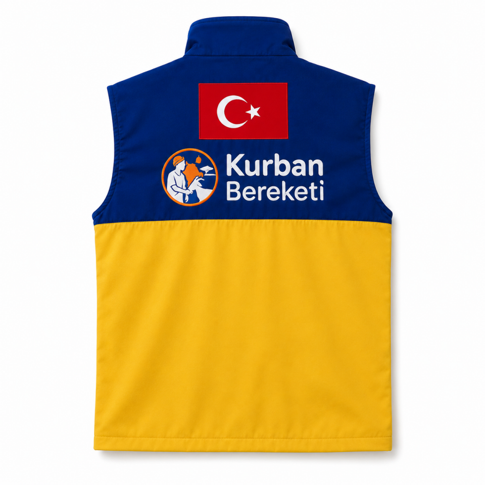 Sarı Çok Amaçlı Safari İş Yeleği